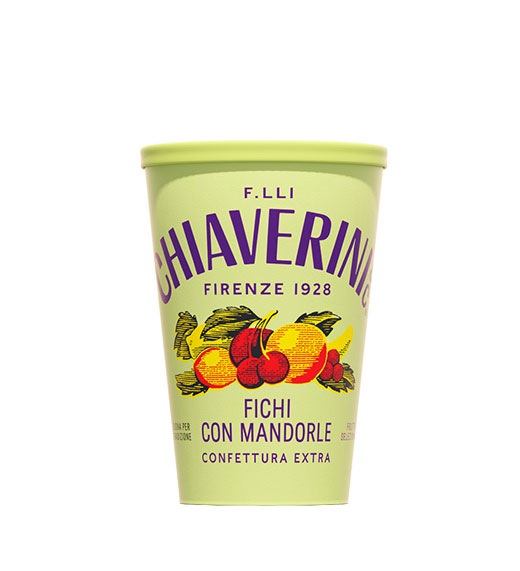 Confettura extra fichi con mandorle Chiaverini 320 gr